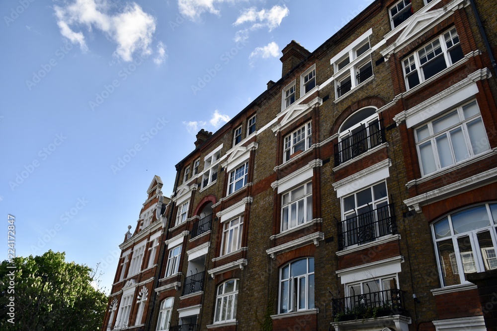 Fototapeta premium Vauxhall ヴォクソールの街並み