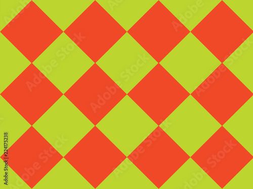 Referee flag orange and yellow 