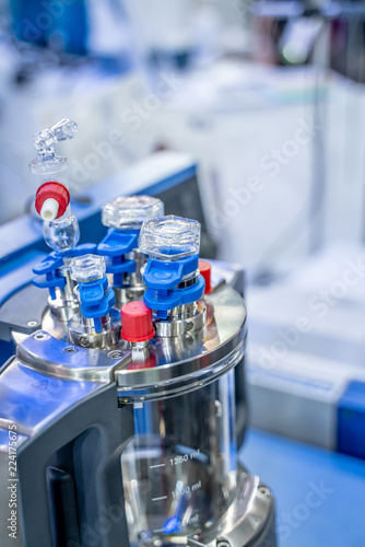 Fotografie Centrifuge Machine In Laboratory
