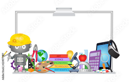STEAM Education banner template