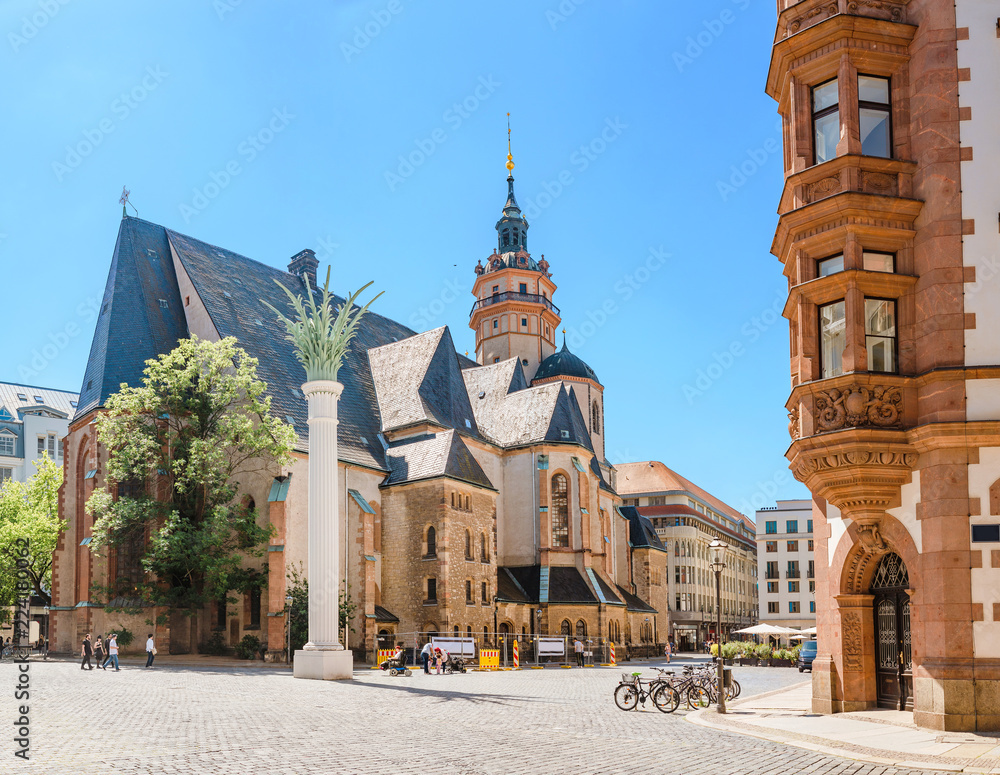 Nikolaikirch St Nicholas Church in Leipzig, Germany