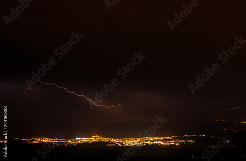 Night storm