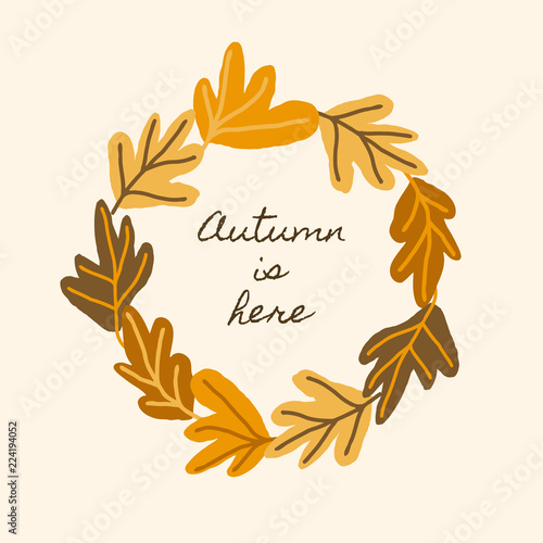 Autumn Card Design