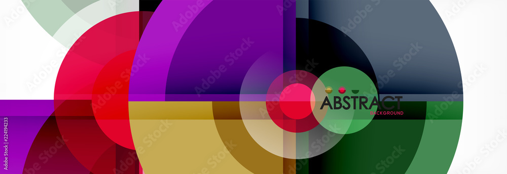 Circle abstract background Circle abstract background