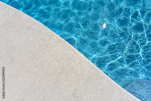 swimming pool and concrete patio background