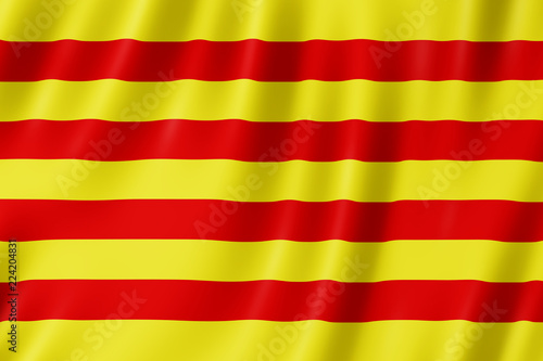 Flag of Pyrenees-Orientales, France