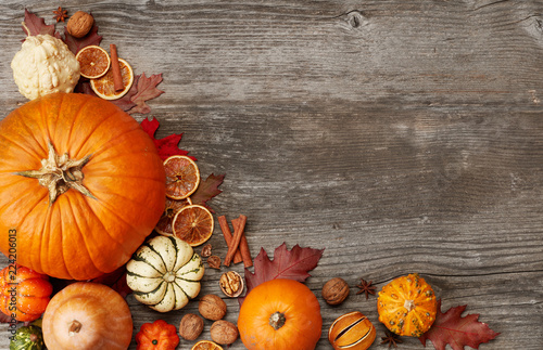 Foto Fall pumpking arrangement