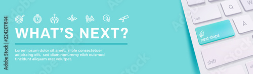 What's Next Header Web Banner showing the Next Big Idea