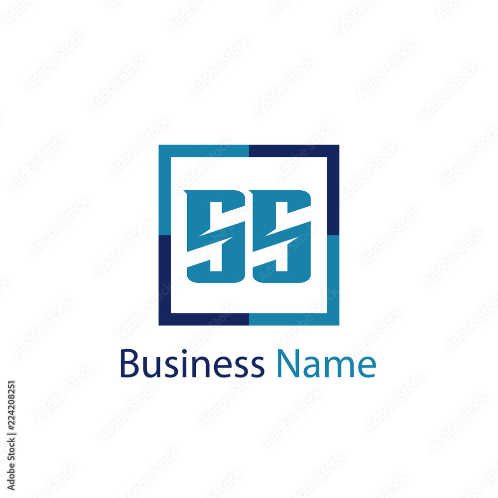Initial Letter SS Logo Template Design Initial Letter SS Logo Template Design