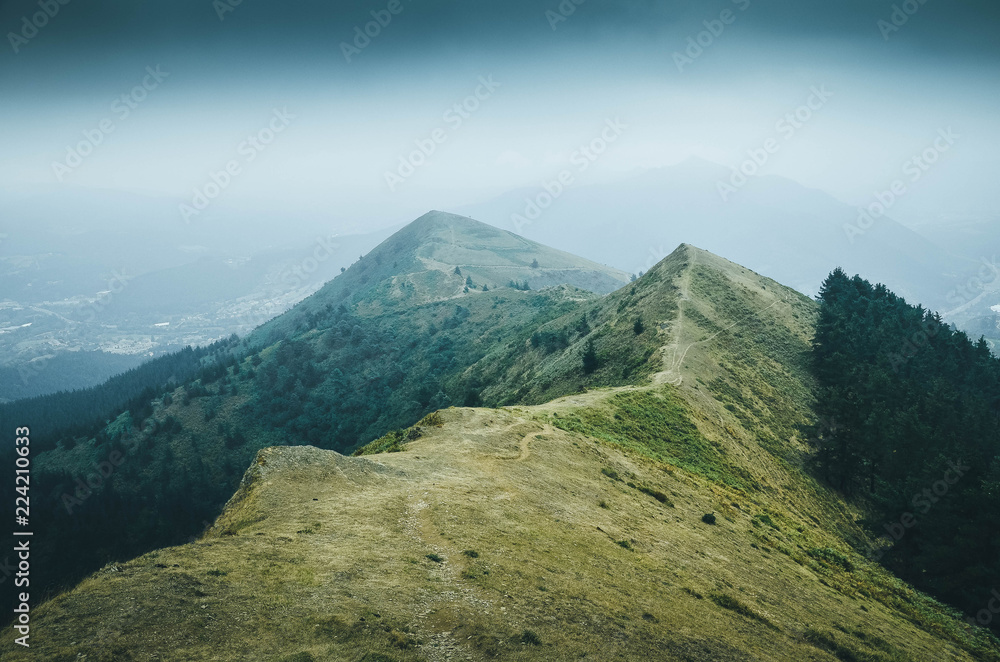 Fototapeta premium typical landscape of Basque Country 