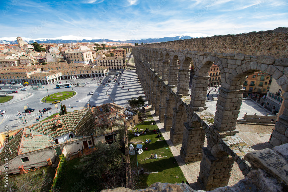 Obraz premium Aqueduct of Segovia