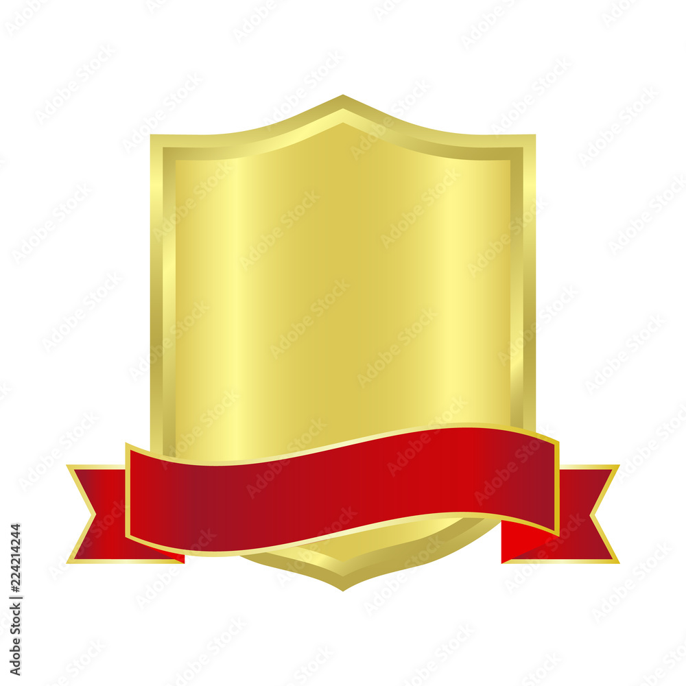 Vector illustration of emblem and badge sign. Set of emblem and sticker vector icon for stock.