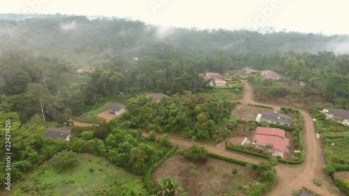 More than 90% of the rainforest in Western Ecuador, in the Choco Biogeographical Region, has been destroyed by loggers, ranchers and for oil palm. Here, a new threat from luxury housing development.  photo