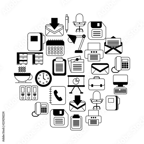 business office supplies equipment applications