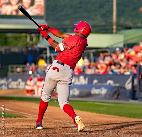 Obraz na płótnie baseball player 