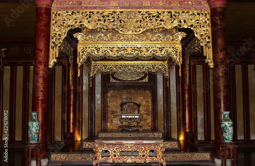 Vietnam, the Emperor's throne