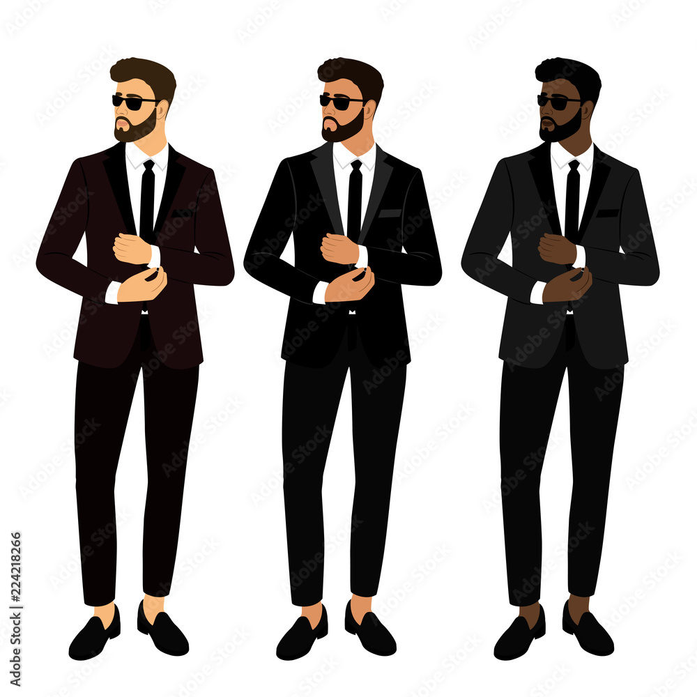 Wedding men's suit and tuxedo. Collection. The groom. Gentleman. Wedding men's suit and tuxedo. Collection. The groom. Gentleman.