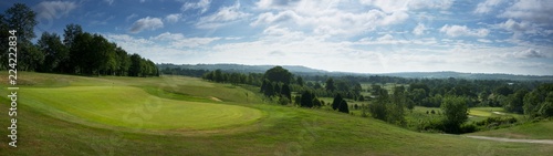 Golf course in Surrey, England, UK