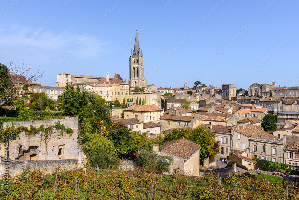 Saint-Emilion village, Aquitaine, France