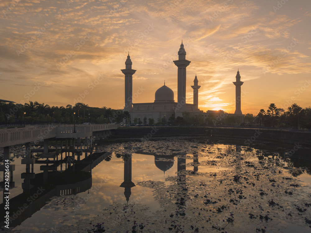 The tengku ampuan jemaah mosque