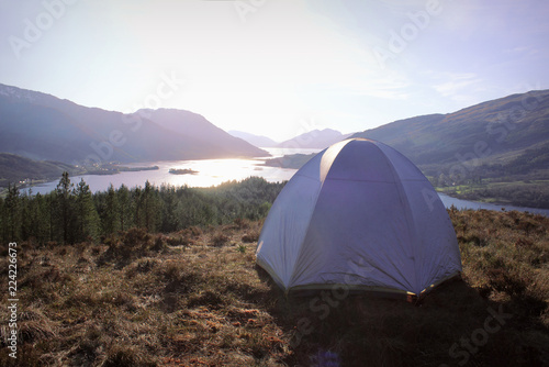Wildcampen in Schottland