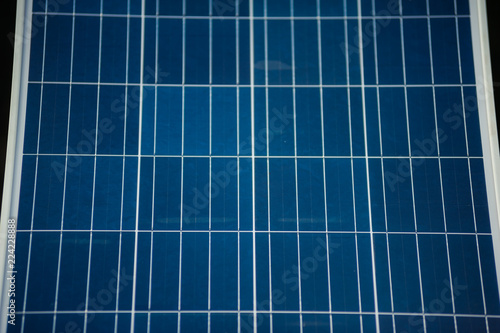 Solar panels for electricity production. Alternative energy © alipko