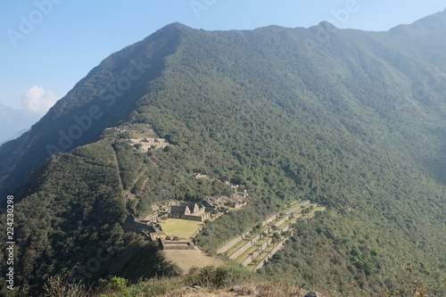 Inca Architecture choquequirao photo