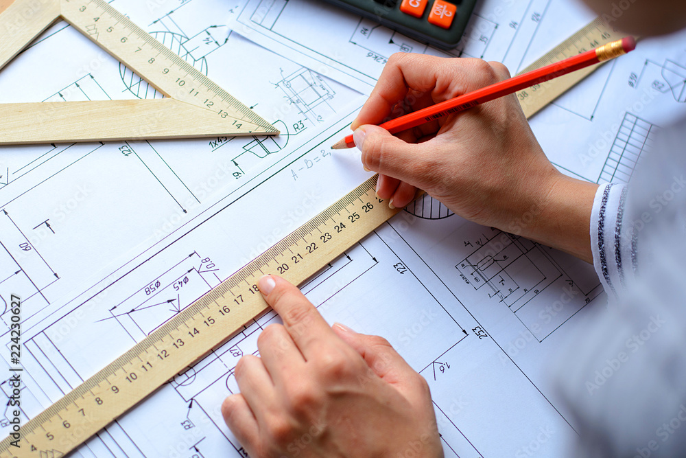 Architectural blueprints
Architectural blueprints