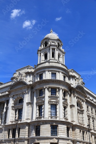 London UK - Whitehall govermental landmarks