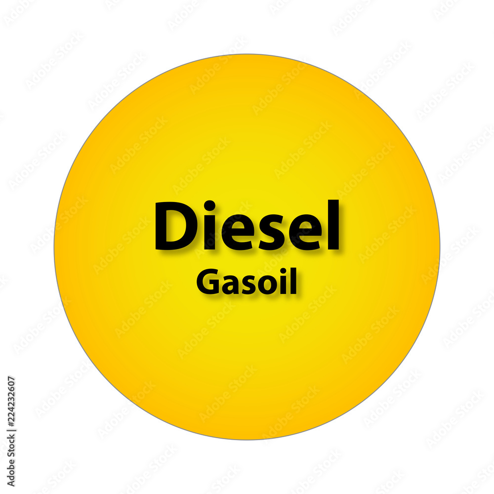 Vecteur Stock diesel gasoil | Adobe Stock