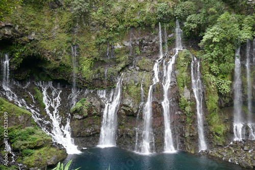 Cascades Langevin, les plus belles cascades de l'ile de la réunion (France)