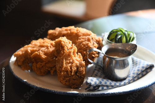 Fried chicken