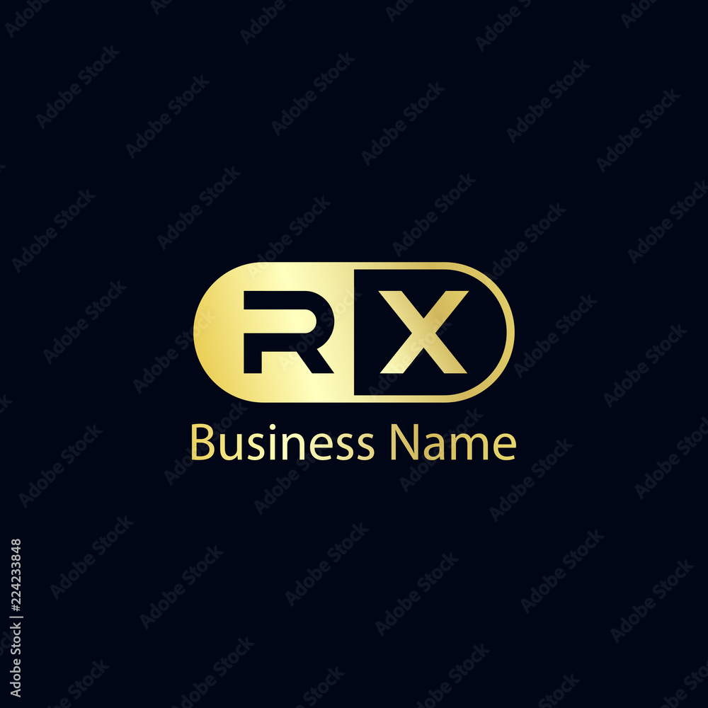 Initial Letter RX Logo Template Design Initial Letter RX Logo Template Design
