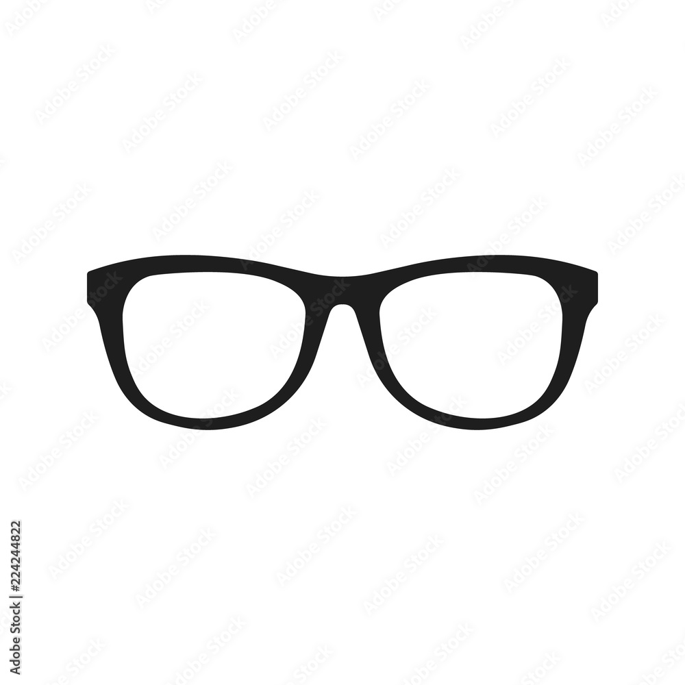 Glasses icon. Vector. Isolated.
Glasses icon. Vector. Isolated.