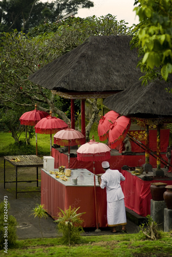 Φωτογραφία Colorful Balinese Hindu Alter at the Mother Temple of Besakih
