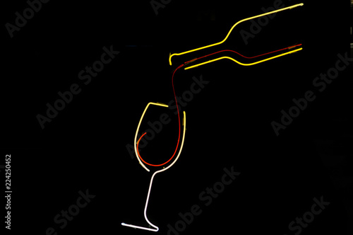 glass of wine