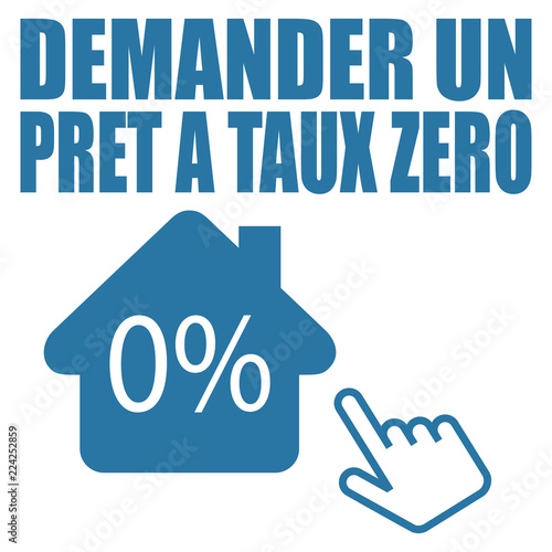 Demander un prêt à taux zéro.