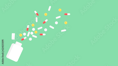 pill and bottle