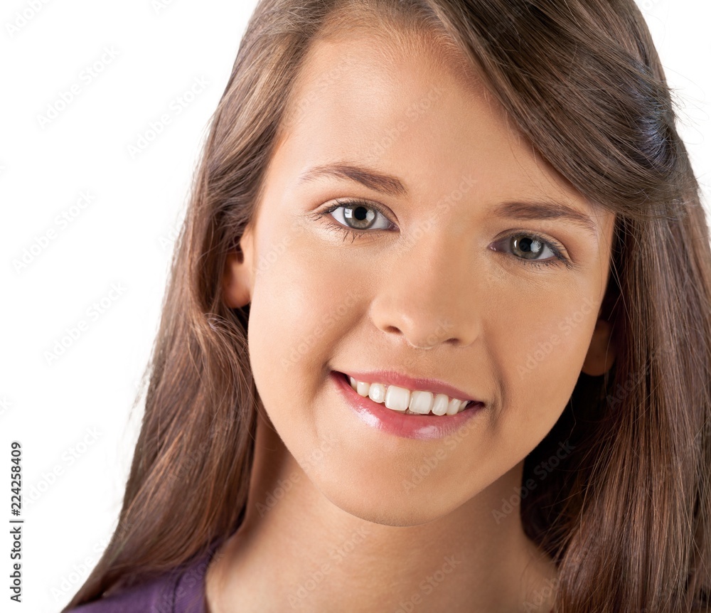 Portrait of a Beautiful Young Woman Portrait of a Beautiful Young Woman