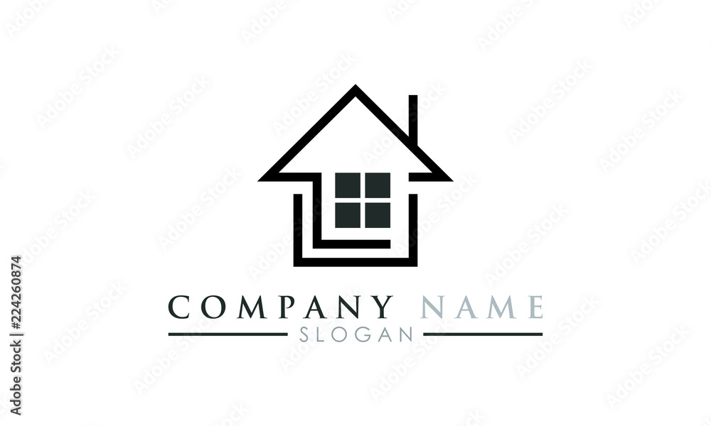 simple home line art simple home line art