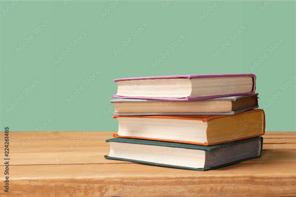 Books collection isolated on background. Books collection isolated on background.