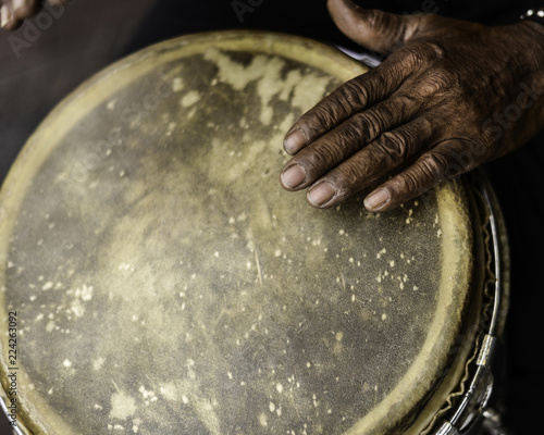 Playing drums Miami, Florida