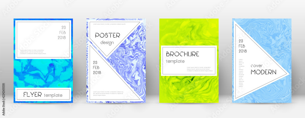 Abstract cover. Valuable design template. Suminaga