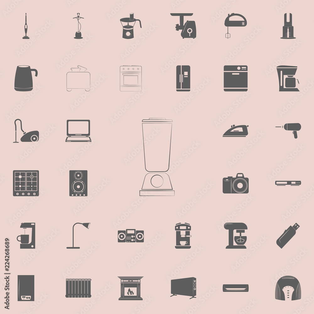 logo blender icon. Electro icons universal set for web and mobile logo blender icon. Electro icons universal set for web and mobile