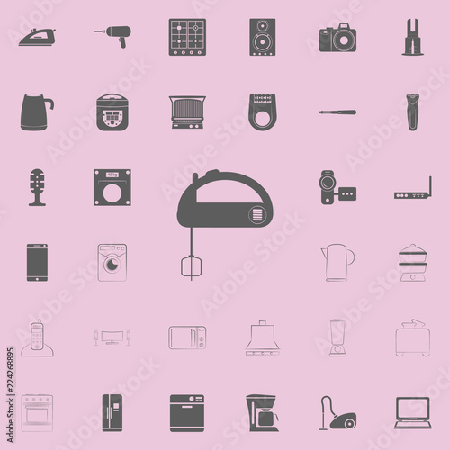 kitchen mixer icon. Electro icons universal set for web and mobile