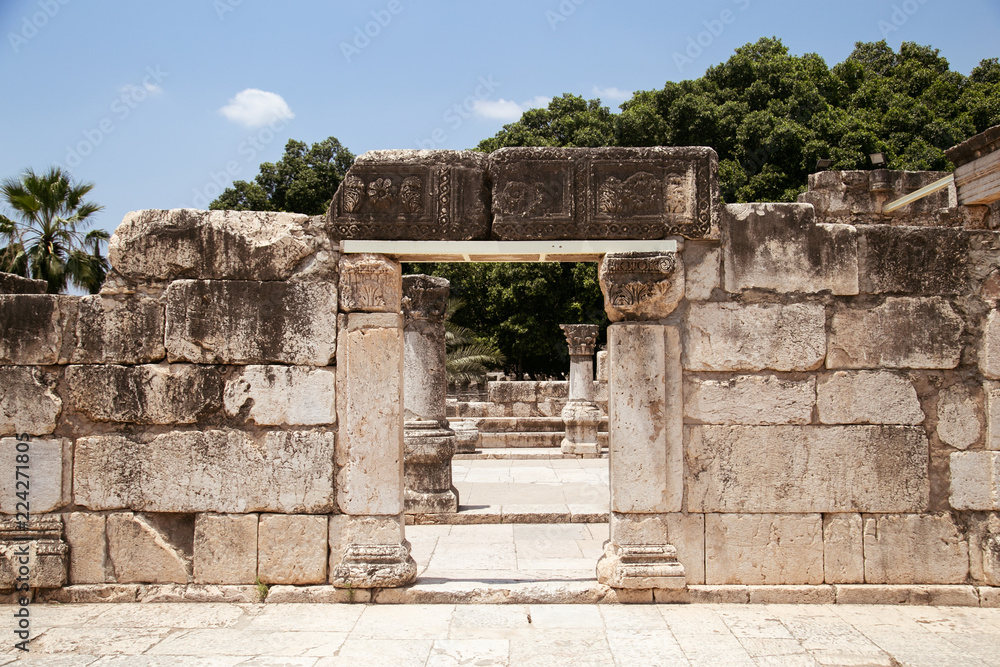 Old Synagogue - Capernaum -  Galilee