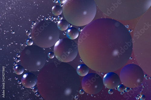 Wallpaper Mural Purple Abstract Bubbles  Torontodigital.ca