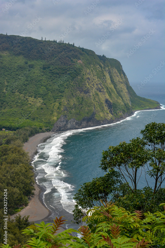 Φωτογραφία Waipio Valley on the Big Island of Hawaii.