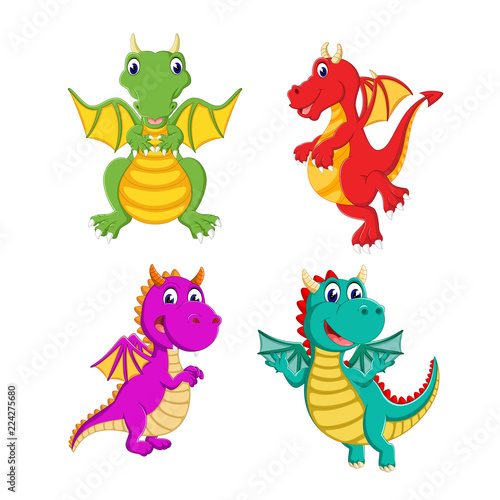 the collection of the big dragon and it can fly with the different colour 