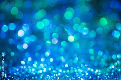 bokeh glitter Colorfull Blurred abstract background for birthday, anniversary, wedding, new year eve or Christmas